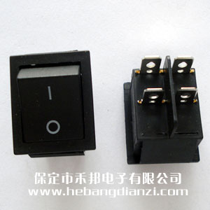 KCD2-201船型開關(guān) 黑色