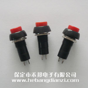 穿透式按鈕無鎖305B 紅