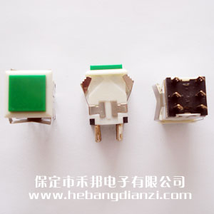 方形開關WPT-24 綠