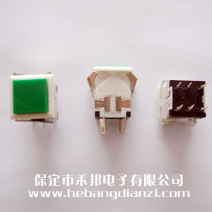 方形開關WPT-23 綠