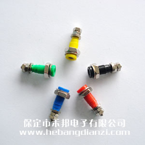 接線柱JXZ-1D 黃,綠,紅,藍(lán),黑