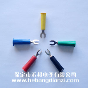 U型插片4mm-紅色 黑色 黃色 綠色 藍(lán)色