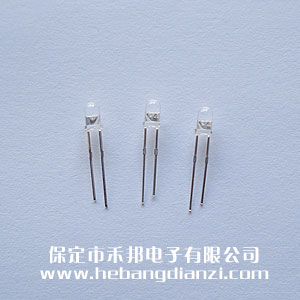 Φ3白發(fā)紅 超高亮 短腳