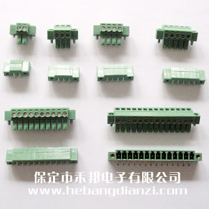 臥式插拔式帶固定孔3.81-2P,3P,4P,5P,6P,8P,10P,11P,12P,14P,16P,20P