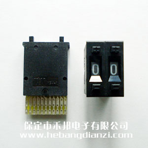 KA-1撥盤開關(guān)11腳 黑色