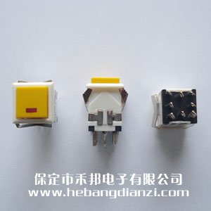 方形開關WPT-21 黃