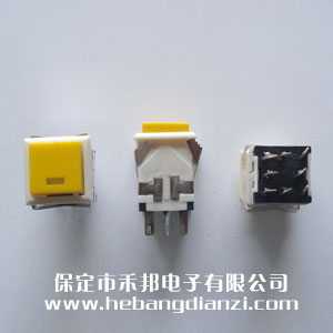 方形開關WPT-22 黃